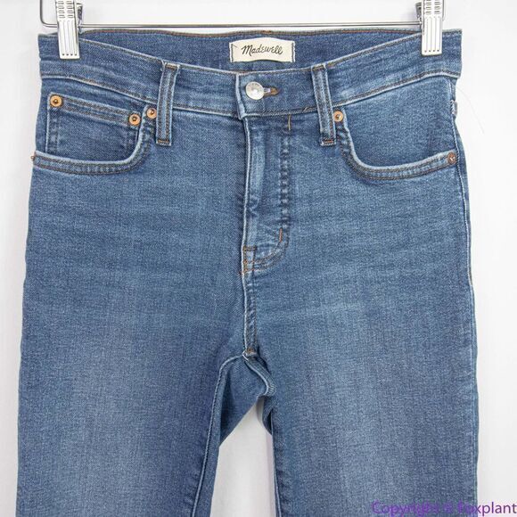 Madewell 9" Mid-Rise Skinny Jeans in Heathfield Wash, 25 - Picture 4 of 16